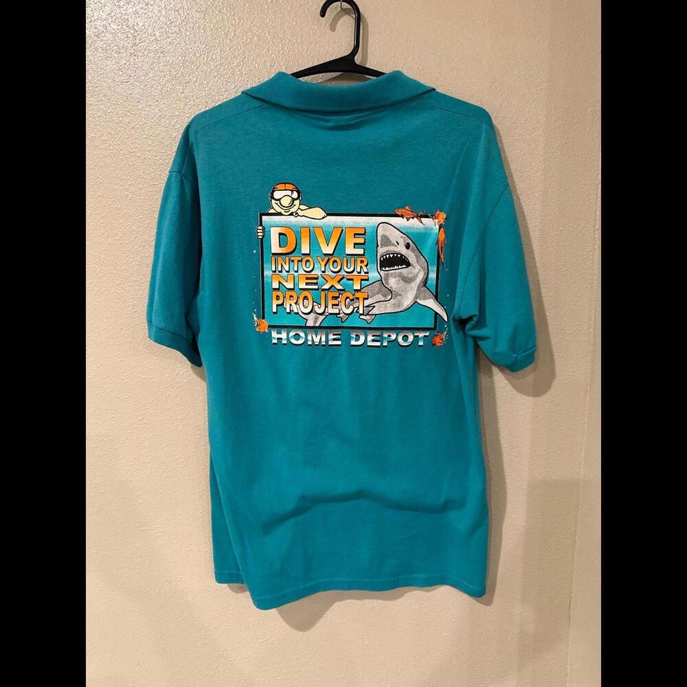 Vintage Home Depot polo